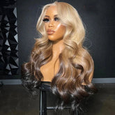 Honey Blonde Ombré Wig - Bellezza Boutique
