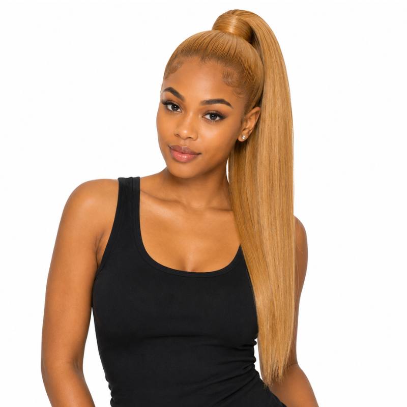 Honey Blonde Ponytail - Bellezza Boutique