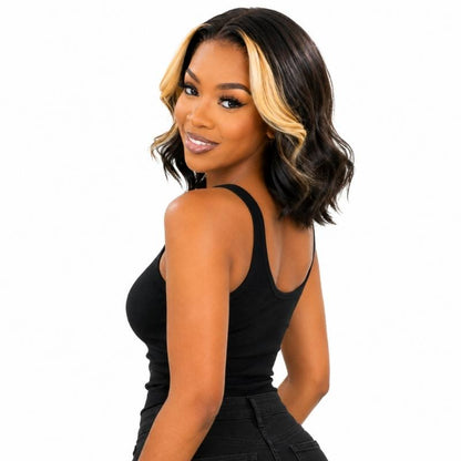 Honeycomb 13x4 Transparent Lace Front Bob Wig - Bellezza Boutique