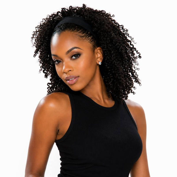 Jerry Curl Headband Wig - Bellezza Boutique