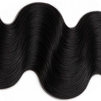 Jet Black Body Wave Human Hair Bundles - Bellezza Boutique