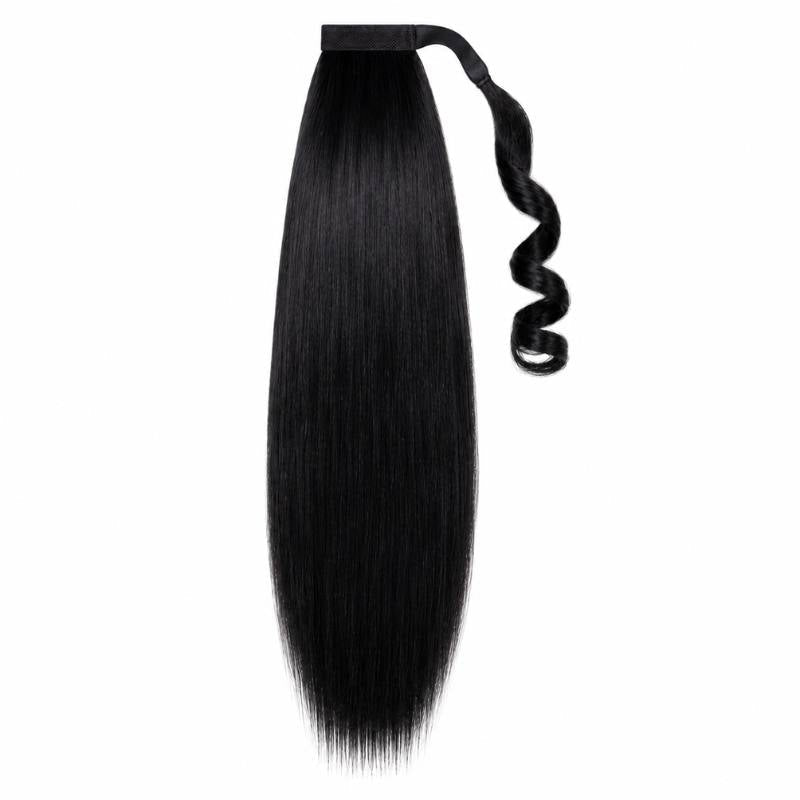 Jet Black Ponytail - Bellezza Boutique