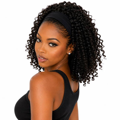 Kinky Curly Headband Wig - Bellezza Boutique