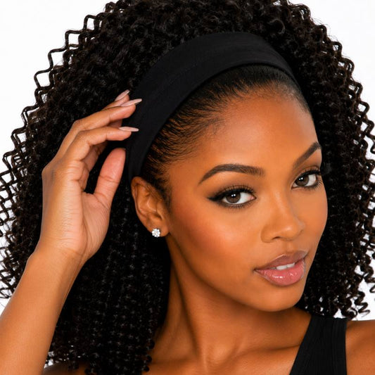 Kinky Curly Headband Wig - Bellezza Boutique