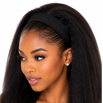 Kinky Straight Headband Wig - Bellezza Boutique