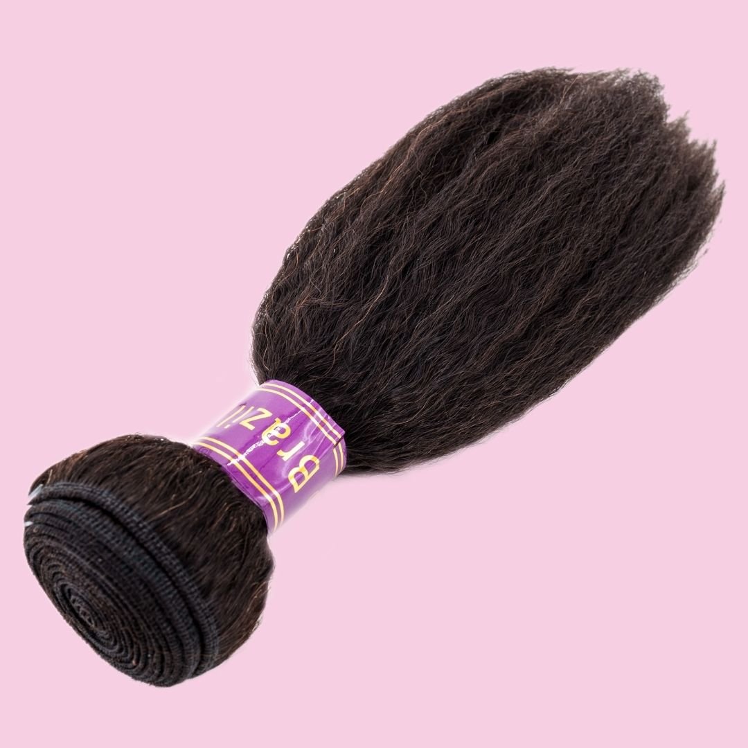 Kinky Straight Human Hair Bundles - Bellezza Boutique