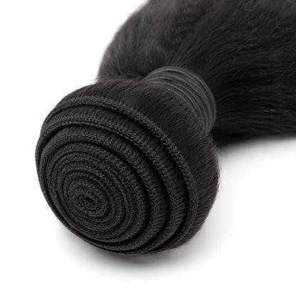 Kinky Straight Human Hair Bundles - Bellezza Boutique