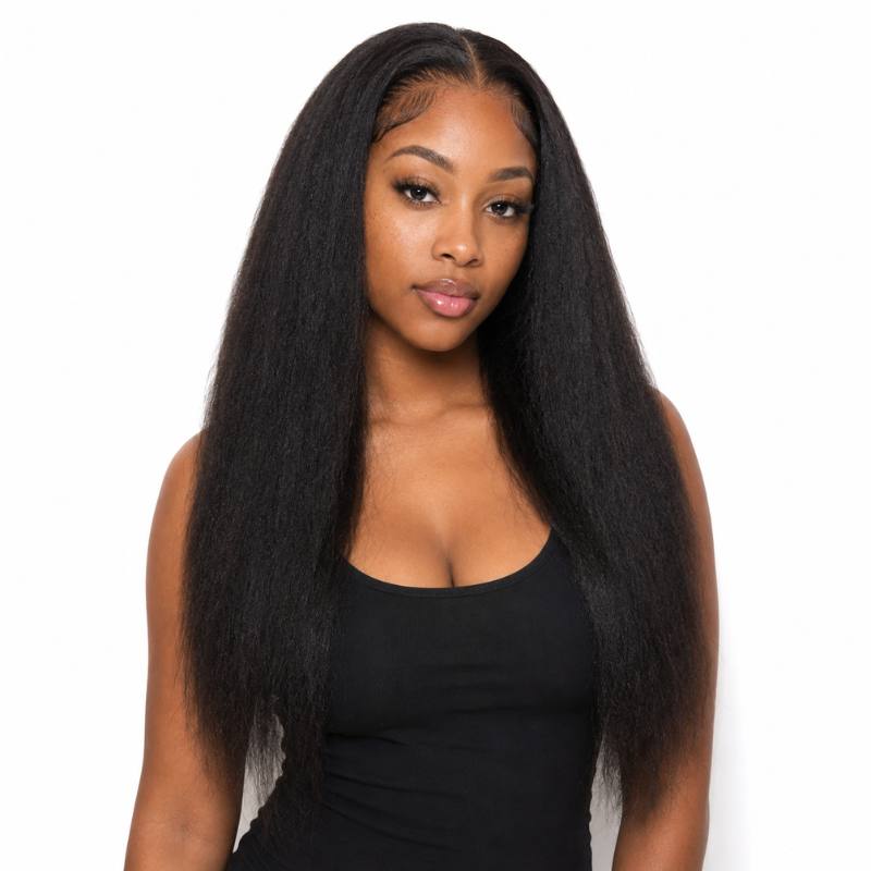 Kinky Straight Human Hair Bundles - Bellezza Boutique