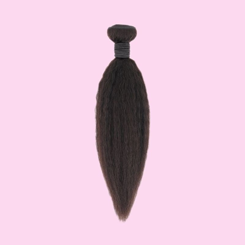 Kinky Straight Human Hair Bundles - Bellezza Boutique