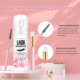 Gentle Lash Shampoo cleanser for cleaning eyelash extensions
