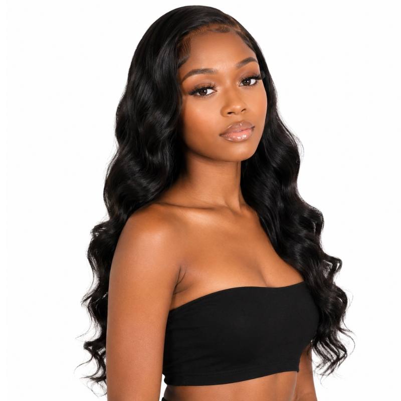 Loose Wave 13x4 Transparent Lace Front Wig - Bellezza Boutique