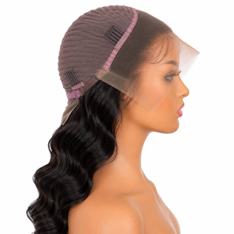 Loose Wave 13x4 Transparent Lace Front Wig - Bellezza Boutique