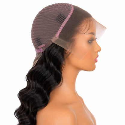Loose Wave 13x4 Transparent Lace Front Wig - Bellezza Boutique