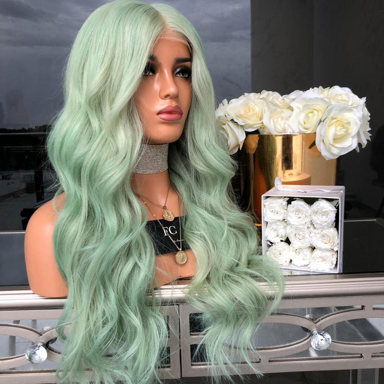 Mint Green Wig - Bellezza Boutique