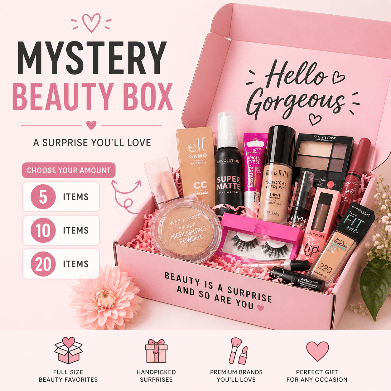 Mystery Beauty Box - Bellezza Boutique
