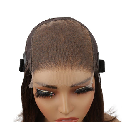 Raw Toffee Flip Glueless 5x5 HD Lace Closure Bob Wig - Bellezza Boutique