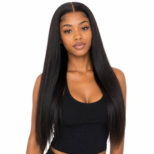 Straight 13x6 HD Lace Front Invisible Hairline Wig - Bellezza Boutique