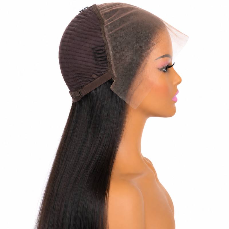 Straight 13x6 HD Lace Front Invisible Hairline Wig - Bellezza Boutique