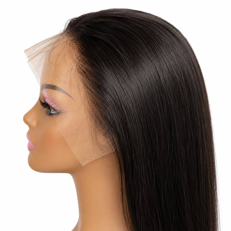 Straight 13x6 HD Lace Front Invisible Hairline Wig - Bellezza Boutique
