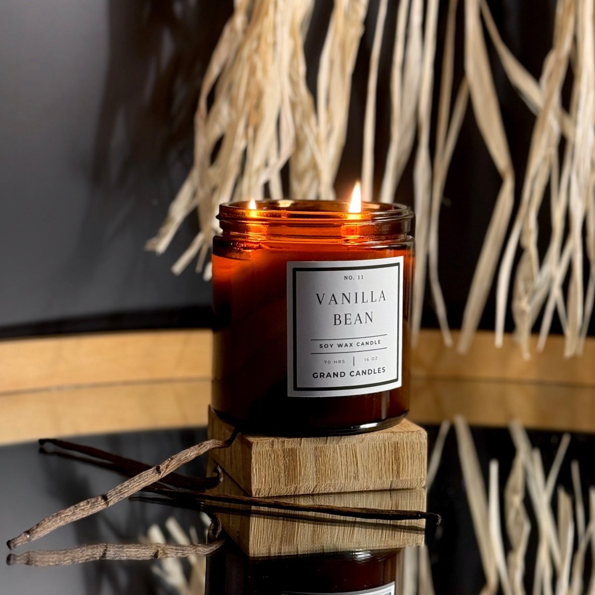 Vanilla Bean Soy Candle - Bellezza Boutique