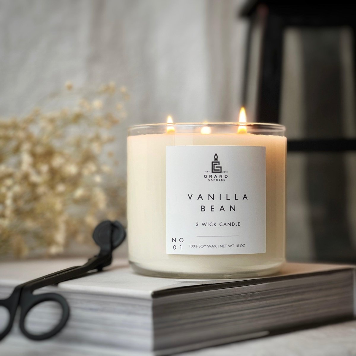 Vanilla Bean Soy Candle - Bellezza Boutique