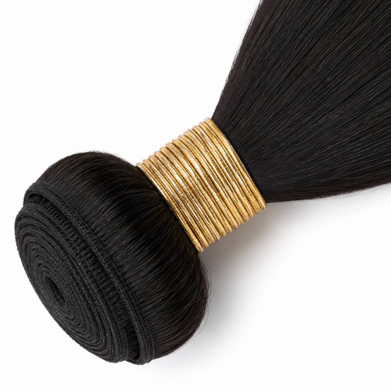 Yaki Straight Human Hair Bundles - Bellezza Boutique
