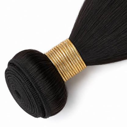 Yaki Straight Human Hair Bundles - Bellezza Boutique